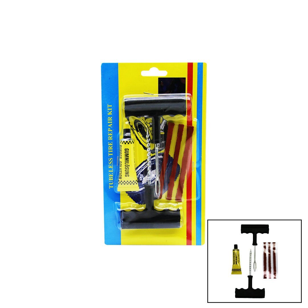 İBİCO-395 TUBELESS TIRE REPAIR KIT LASTİK TAMİR YAMA SETİ*10X20