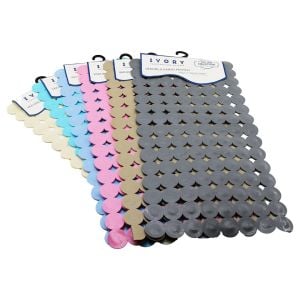 IVORY IVO-PS111 ( DÜZ & MAT RENKLİ & 120PCS VANTUZLU ) KAYDIRMAZ BANYO KÜVET PASPASI ( 35X67CM )*60