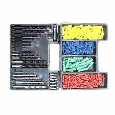 TANAYA BİT-BOHRER (24PCS) (MATKAP UCU=AHŞAP-BETON-METAL) ( BİTS UÇ= (--)(+) (⁕) (SETİ) ++ (DÜBEL= 5-6-8-10MM )*40