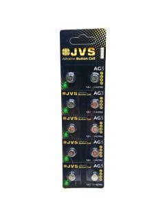 JVS AG3 1.5V LR41 SAAT PİLİ 10LU KART*400