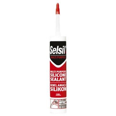 SELSİL-2528 ( BEYAZ ) ÜNİVERSAL SİLİKON 280 GR*25=K