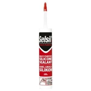 SELSİL-2528 ( BEYAZ ) ÜNİVERSAL SİLİKON 280 GR*25=K