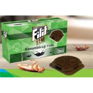 FİLİT ( 6PCS ) KARINCA & HAMAM BÖCEK ( YEMİ ) ( 6AY ETKİLİ & İSTASYON ) ( YEM: 1.5GR. X 6AD.=9GR )*6X8