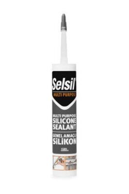 SELSİL-2529 ( SİYAH ) ÜNİVERSAL SİLİKON 280 GR*25=K
