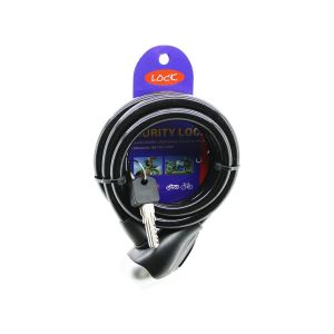 CA AN CHI CABLE LOCK LRD-7 ( LUX & KALIN ) ( ANAHTARLI ) MOTORSİKLET & BİSİKLET KİLİT ( KROM UÇLU )*80