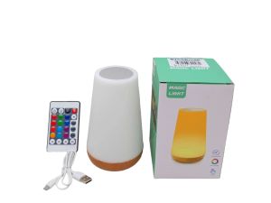 WINNBOSS QC-01 ( ATMOSFER ) ( KUMANDALI ) MAGIC LIGHT DOKUNMATİK LED MASA LAMBASI USB ŞARJLI*60
