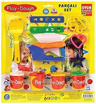 PLAY DOUGH ERN-007 PARÇALI SET OYUN HAMURU*36