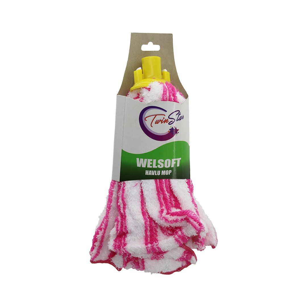 TWİN STAR ( WELSOFT ) HAVLU MOP KARTELALI*60=K