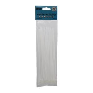 İBİCO İ13-024 ( 25PCS ) ( BEYAZ ) ( 3.6X200MM ) PLASTİK CIRT KELEPÇE*480