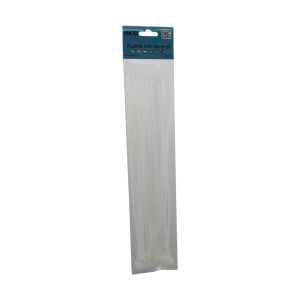 İBİCO İ13-026 ( 25PCS ) ( BEYAZ ) ( 3.6X300MM ) PLASTİK CIRT KELEPÇE*480