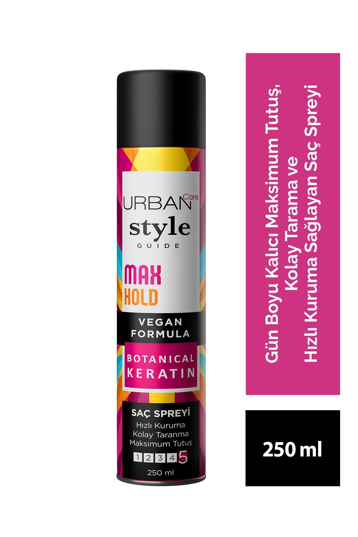 Urb Style Guıde Max Hold Haır Spray 250 Ml - Vegan