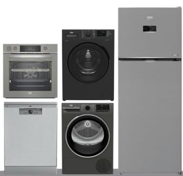 Beko 5 li Yenilik Çeyiz Paketi-2 (CM 10120 A + KM 91 BMG + 970476 EI + BM 5045 I + BFC 631 G)