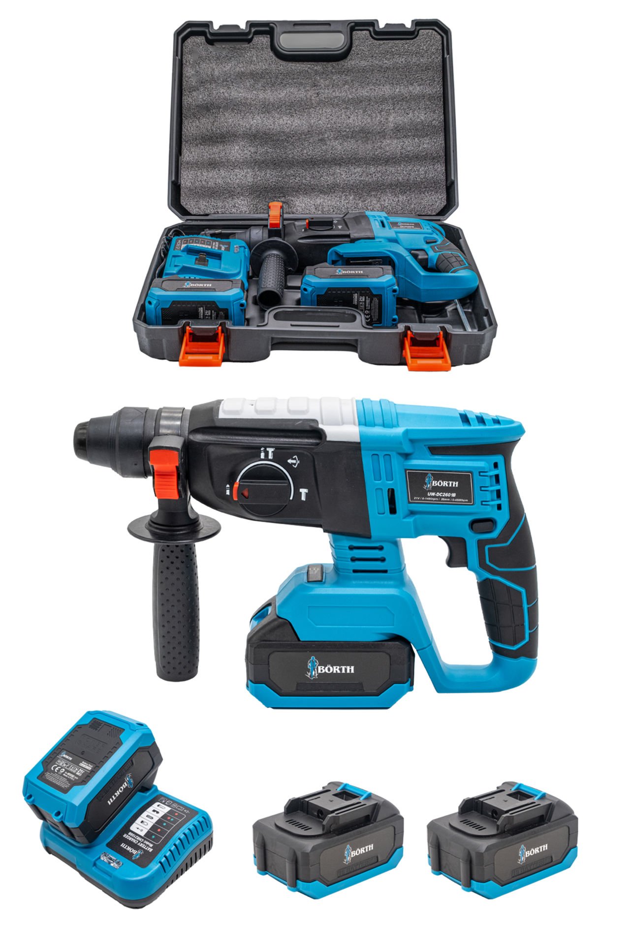 BÖRTH AKÜLÜ  KIRICI DELİCİ HİLTİ UW-DC2601B