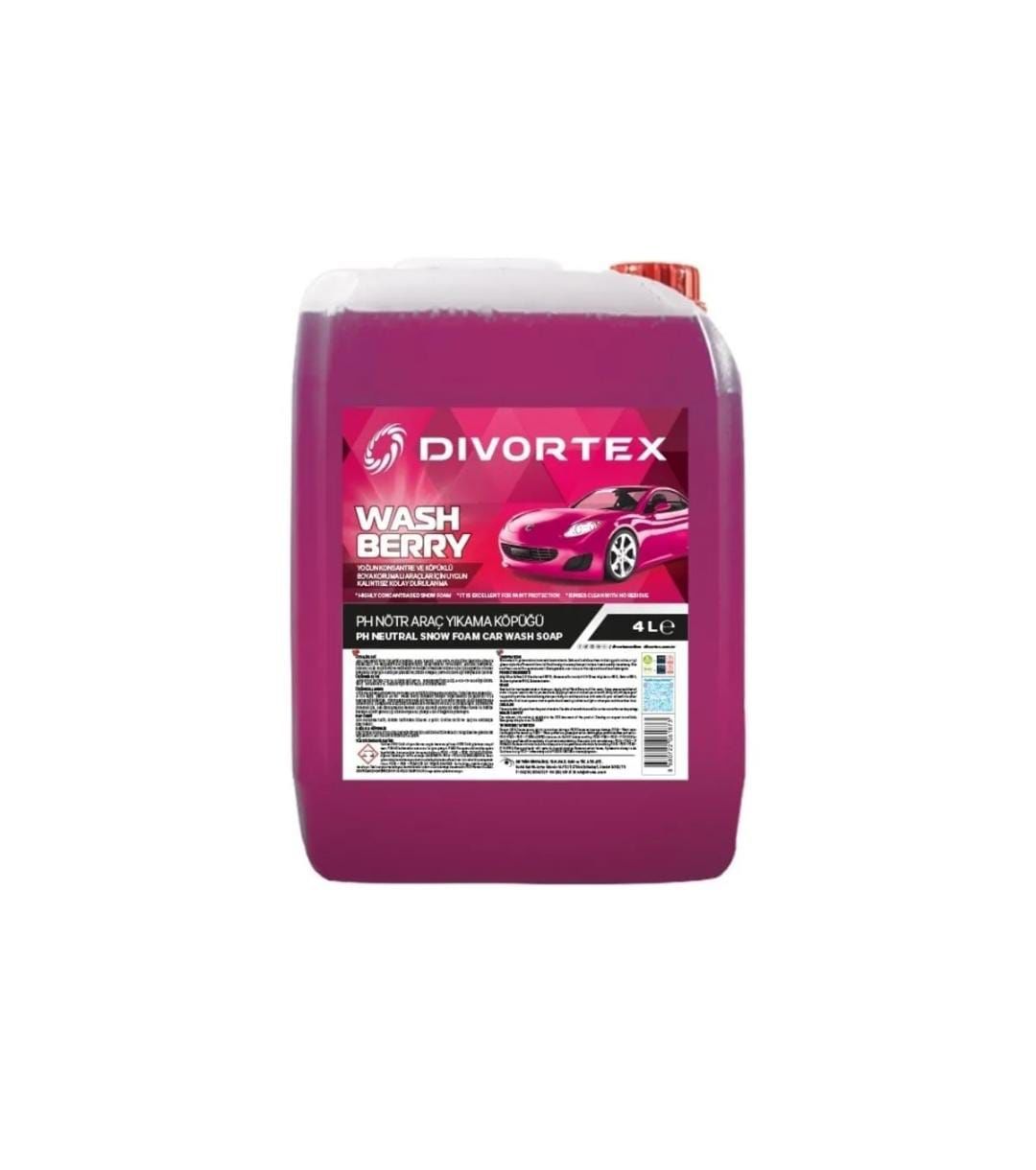 DIVORTEX WASHBERRY PH NÖTR OTO ŞAMPUANI 20 KG