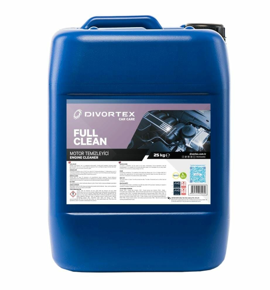 DİVORTEX FULL CLEAN MOTOR TEMIZLEYİCİHJNM  25 KG