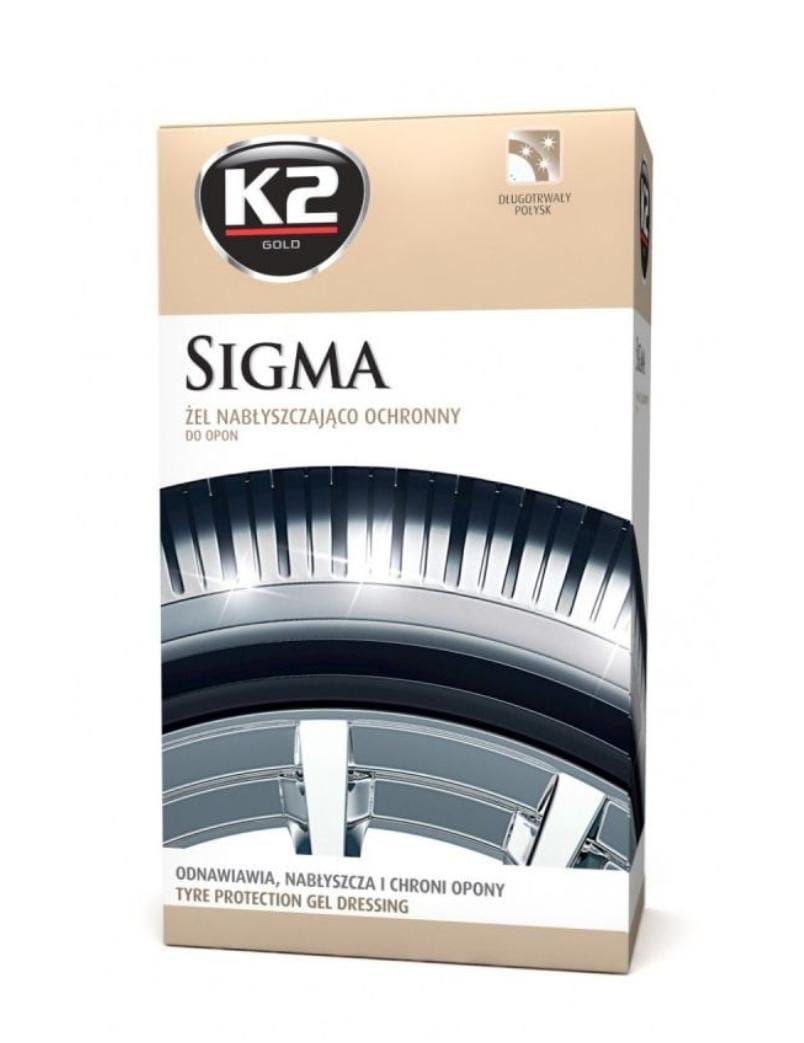 K2 SIGMA 500ML Lastik Parlatıcı Jel