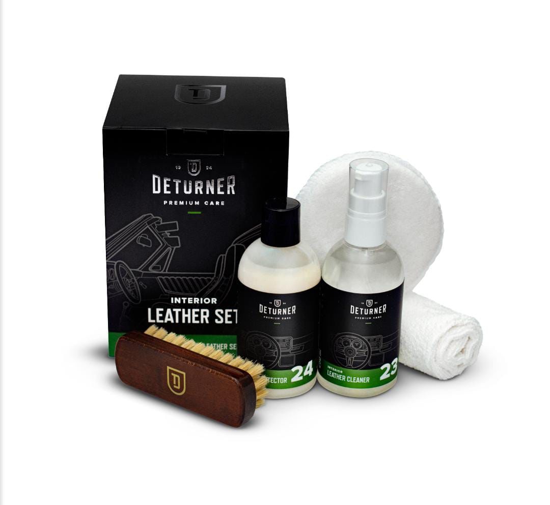 Deturner LEATHER SET deri temizleme ve koruma bakım seti