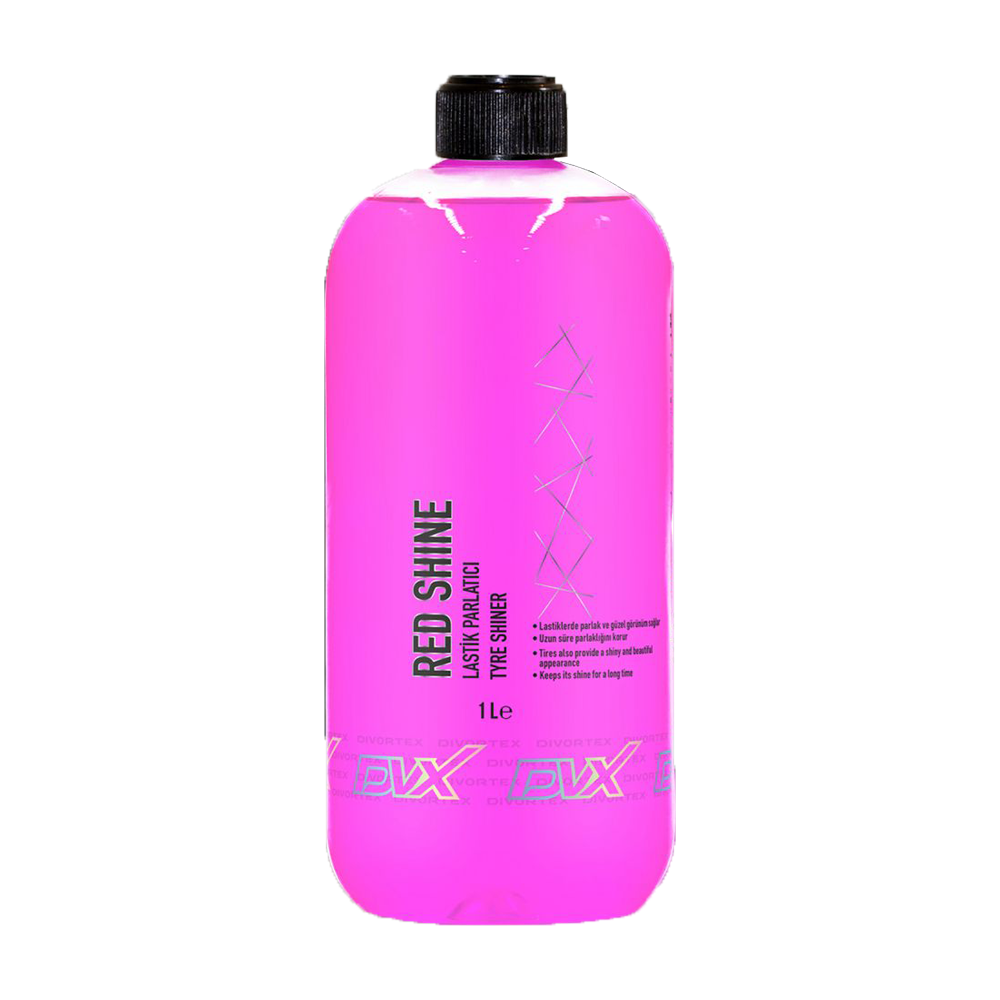 DVX LASTİK PARLATICI (RED SHİNE) PET 1 LT
