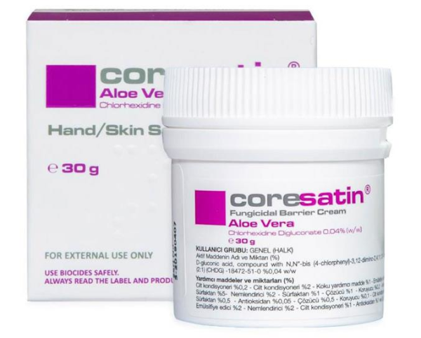 Coresatin Aloe Vera Krem 30gr | Mor Kavanoz