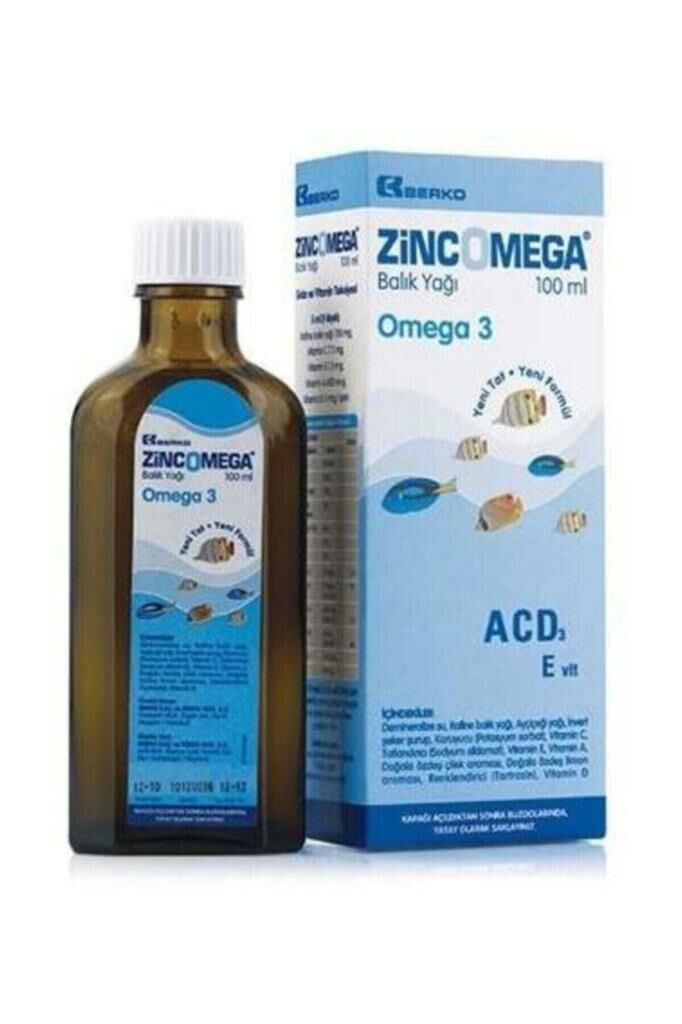Zincomega Omega-3 Balık Yağı Şurubu 100ml