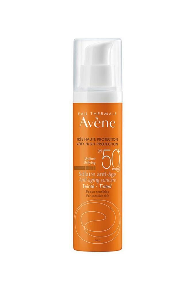 Avene Solaire Anti-Age Tinted SPF50+ 50ml | Yaşlanma Karşıtı Kapatıcılı Güneş Koruyucu
