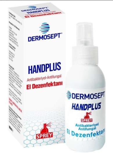 Dermosept Handplus Antiseptik Solüsyon Sprey 100ml | Antiseptik El Dezenfektanı