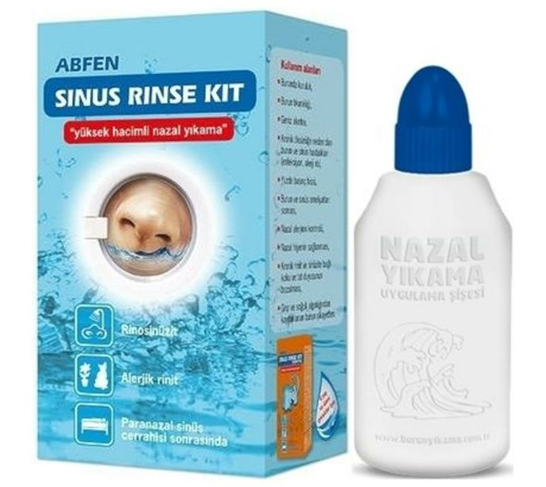 Abfen Sinus Rinse Yetişkin Nazal Yıkama Kiti