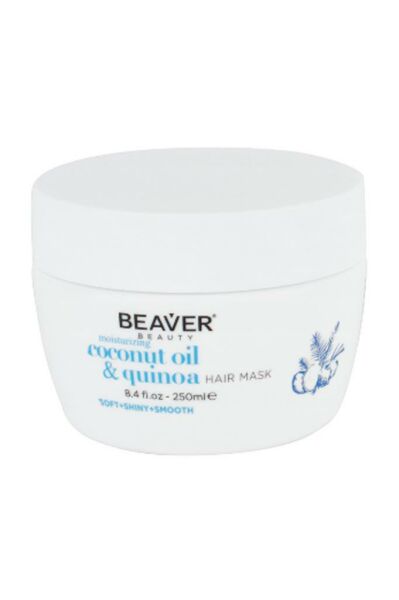 Beaver Coconut Oil Quinoa Moisturizing Hair Mask 250ml | Saç Bakım Maskesi