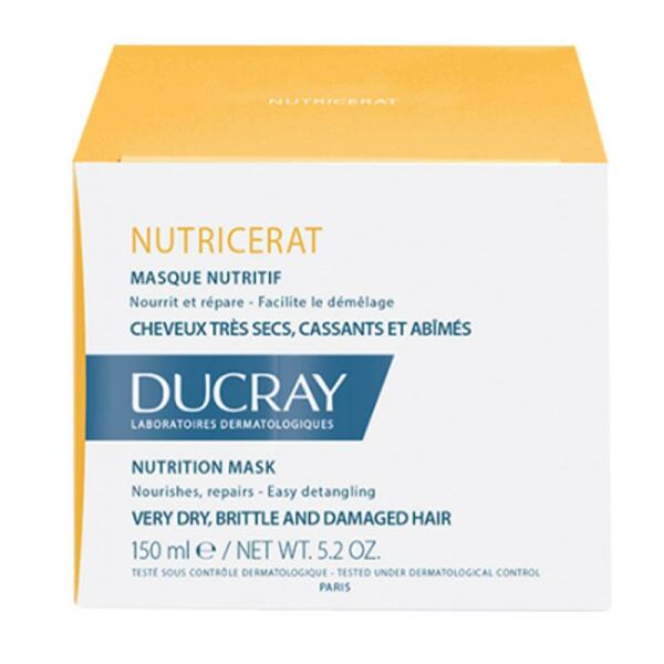 Ducray Nutricerat Mask 150ml | Kuru ve Yıpranmış Saçlara Özel Maske