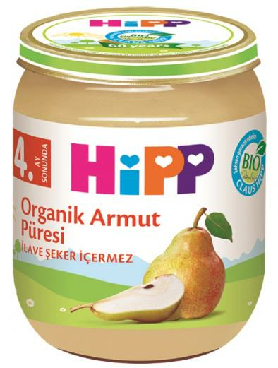 Hipp Organik Meyve Püresi 125gr | Armut