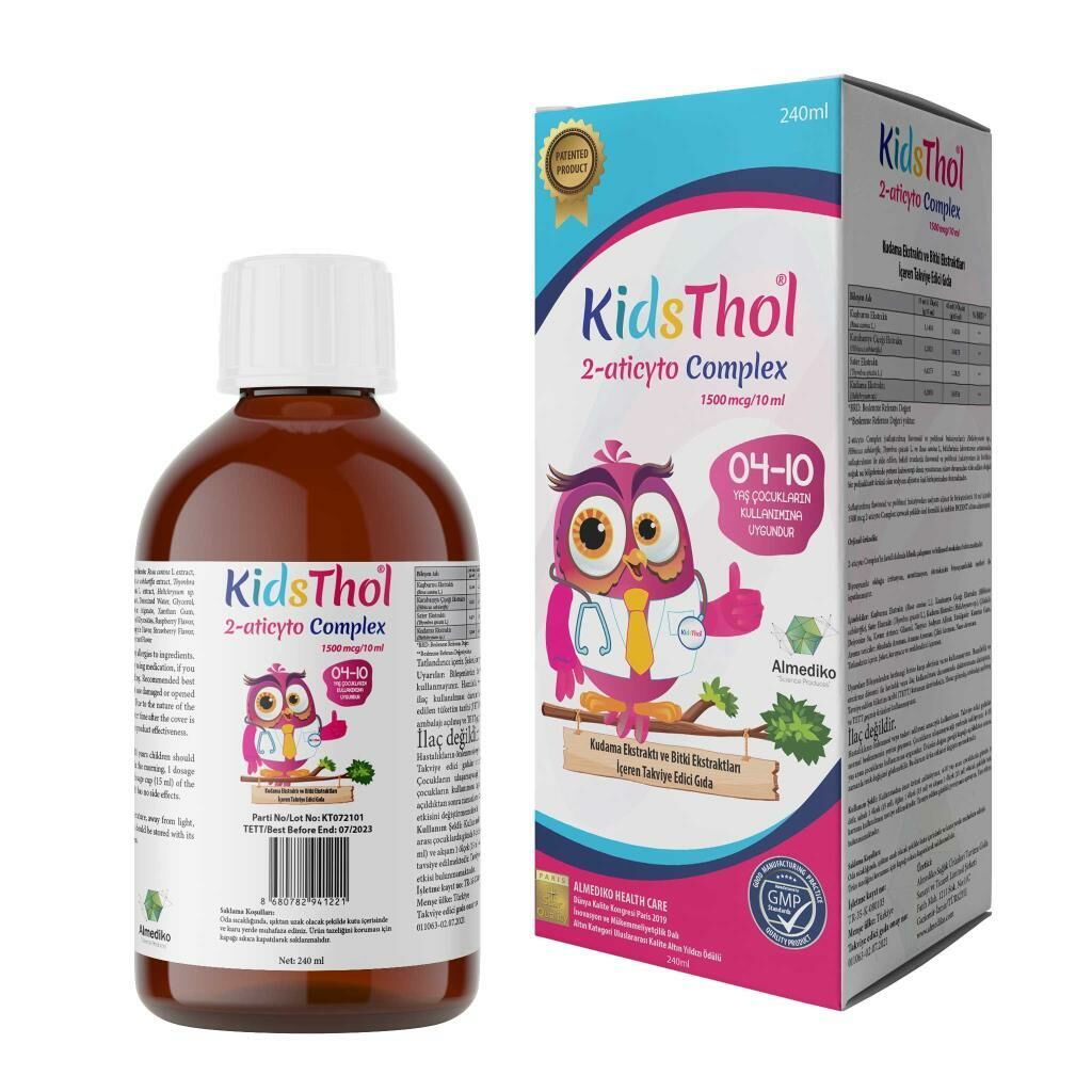 KidsThol 2-Aticyto Complex Şurup 240ml