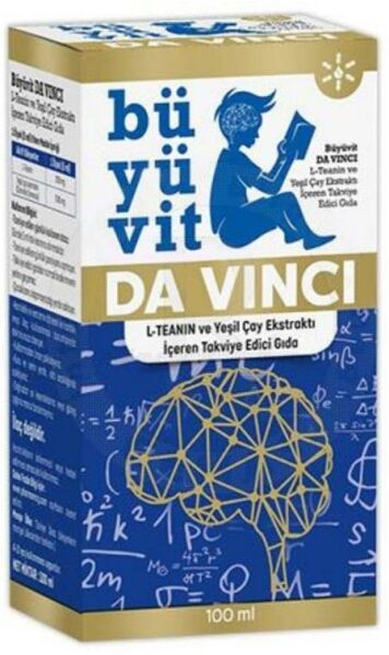 Büyüvit Da Vinci Şurup 100ml | L-Teanin