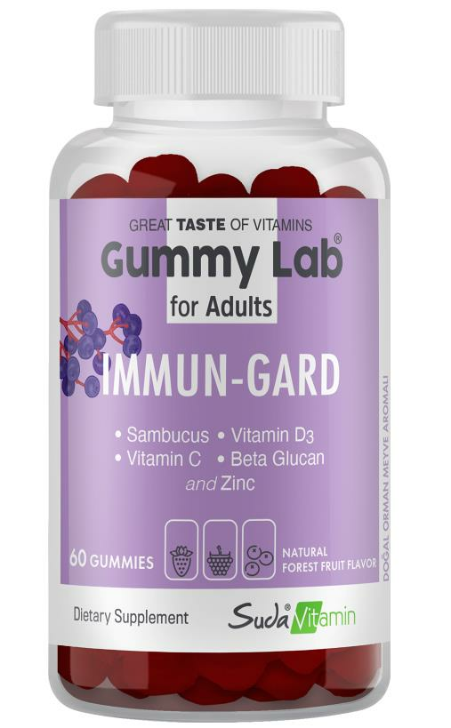 Gummy Lab Immun-Gard Çocuk 60 Gummies | Orman Meyveleri Aromalı