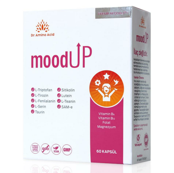 Dr. Amino Acid MoodUp 60 Kapsül | Amino Asit