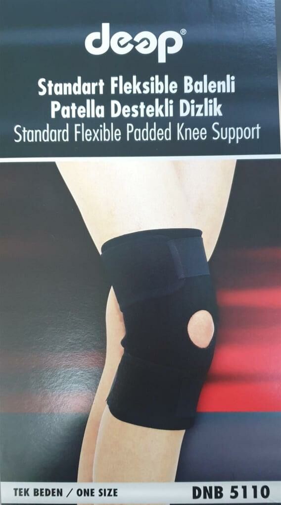 Deep Standart Fleksible Balenli Patella Destekli Dizlik | One Size DNB5110