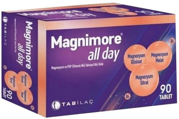 Tab İlaç Magnimore All Day 60 Tablet