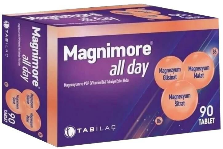 Tab İlaç Magnimore All Day 90 Tablet