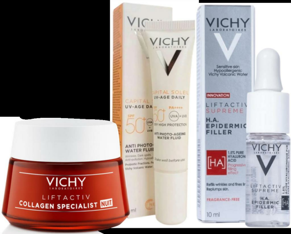 Liftactiv Collagen Specialist 50ml+Supreme H.A. Filler serum 10ml+Capital soleil spf+50 15ml