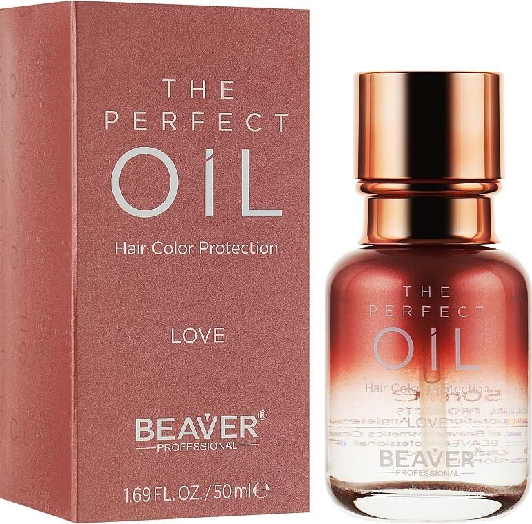 Beaver The Perfect Oil Love 50ml | Renk Koruyucu Saç Bakım Yağı