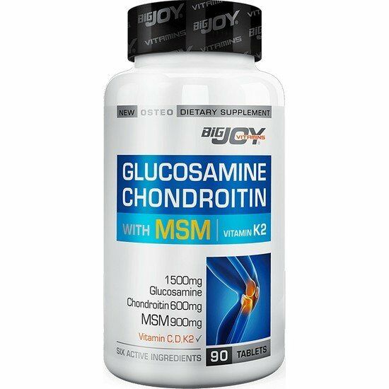 Bigjoy Vitamins Glucosamine Chondroitin MSM 90 Tablet