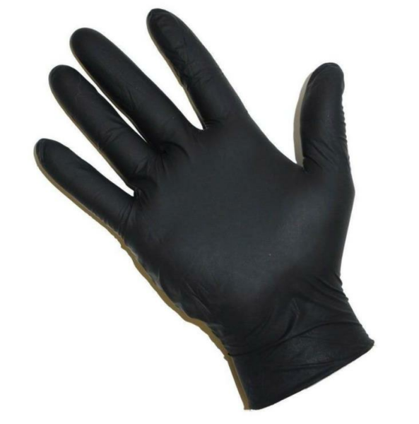 Green Muayene Eldiveni Nitril Pudrasız Siyah Orta Boy (M) | 100 Adet