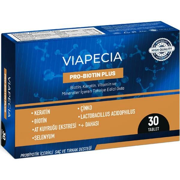 Viapecia Pro-Biotin Plus 30 Tablet