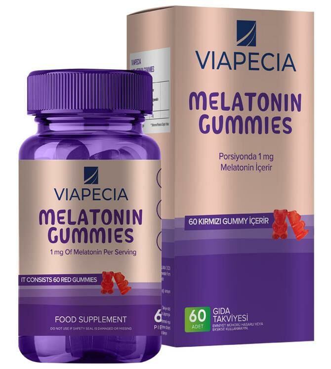 Viapecia Melatonin Gummies 60 Yumuşak Kapsül