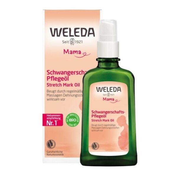 Weleda Mama Çatlak Karşıtı Bakım Yağı 100ml