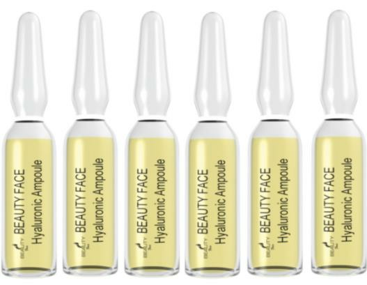 Beauty Face Hyaluronic Ampoule 6x2ml | Nemlendirici Serum
