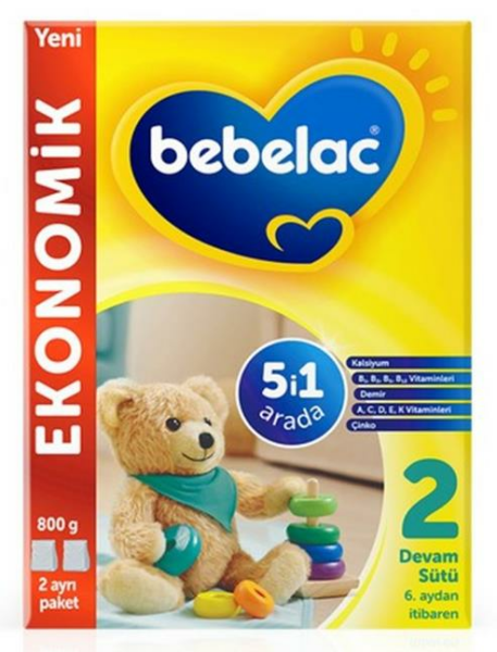 Bebelac 2 800gr | 6. Aydan İtibaren Devam Sütü
