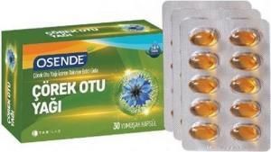 Osende Çörek Otu Yağı 30 Softjel