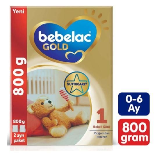 Bebelac Gold 1 800gr | Doğumdan İtibaren Bebek Sütü