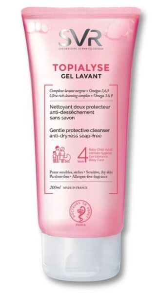 SVR Topialyse Gel Lavant 200ml | Hassas ve Kuru Cilt