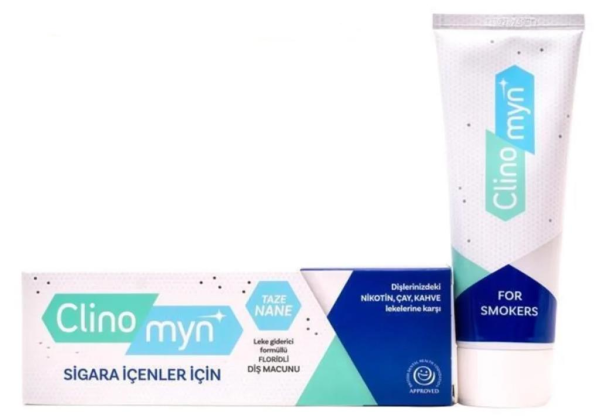 Clinomyn Sigara İçenler İçin Diş Macunu 75ml